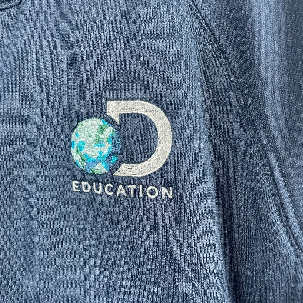 The North Face Jacket Mens Large Blue Mountain Peaks Full Zip Fleece‎ Track